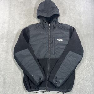 The North Face Womens Large Black Polartec‎ Denali Hooded Jacket